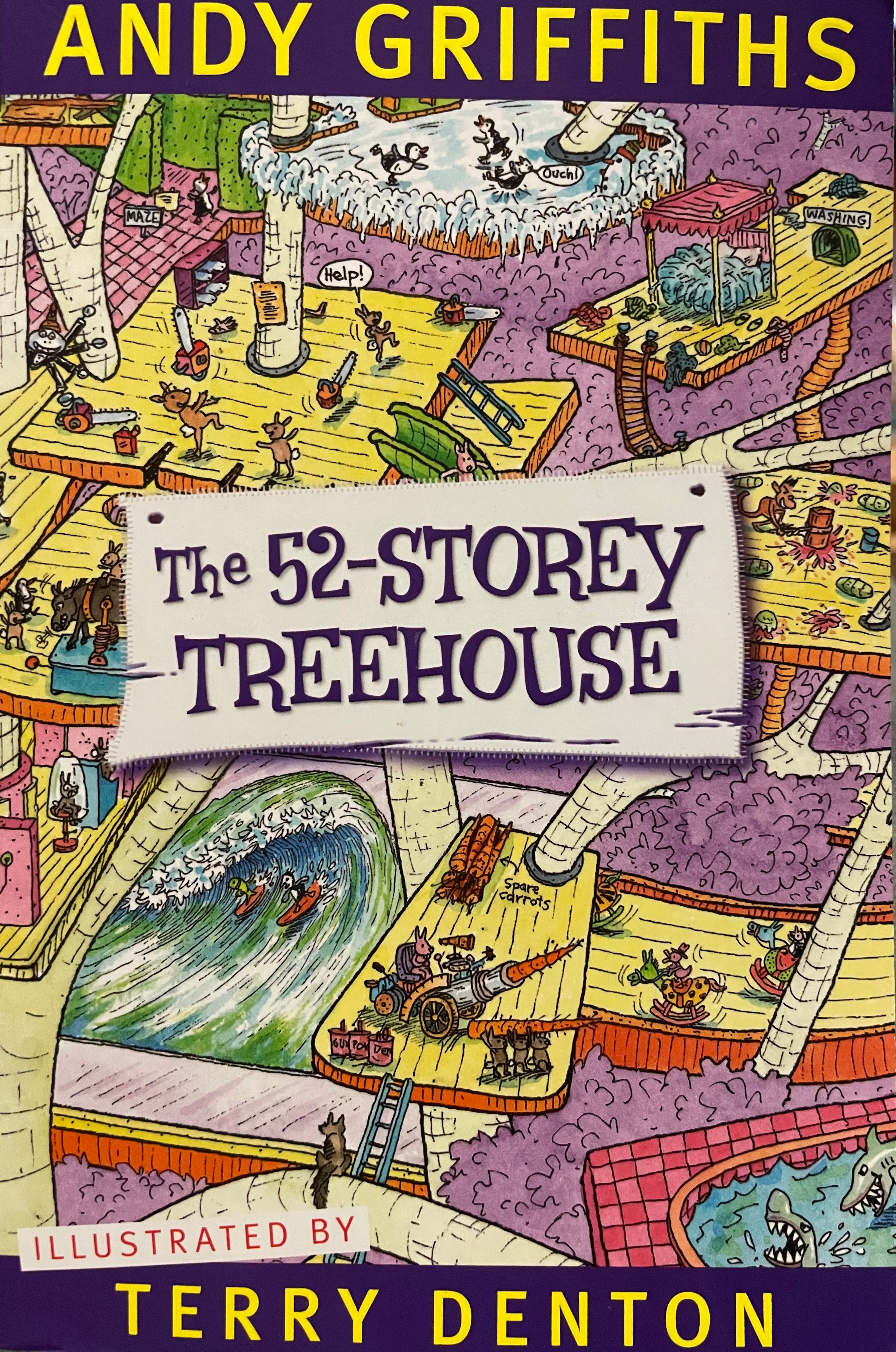 The 52-Storey Treehouse by Andy Griffiths 