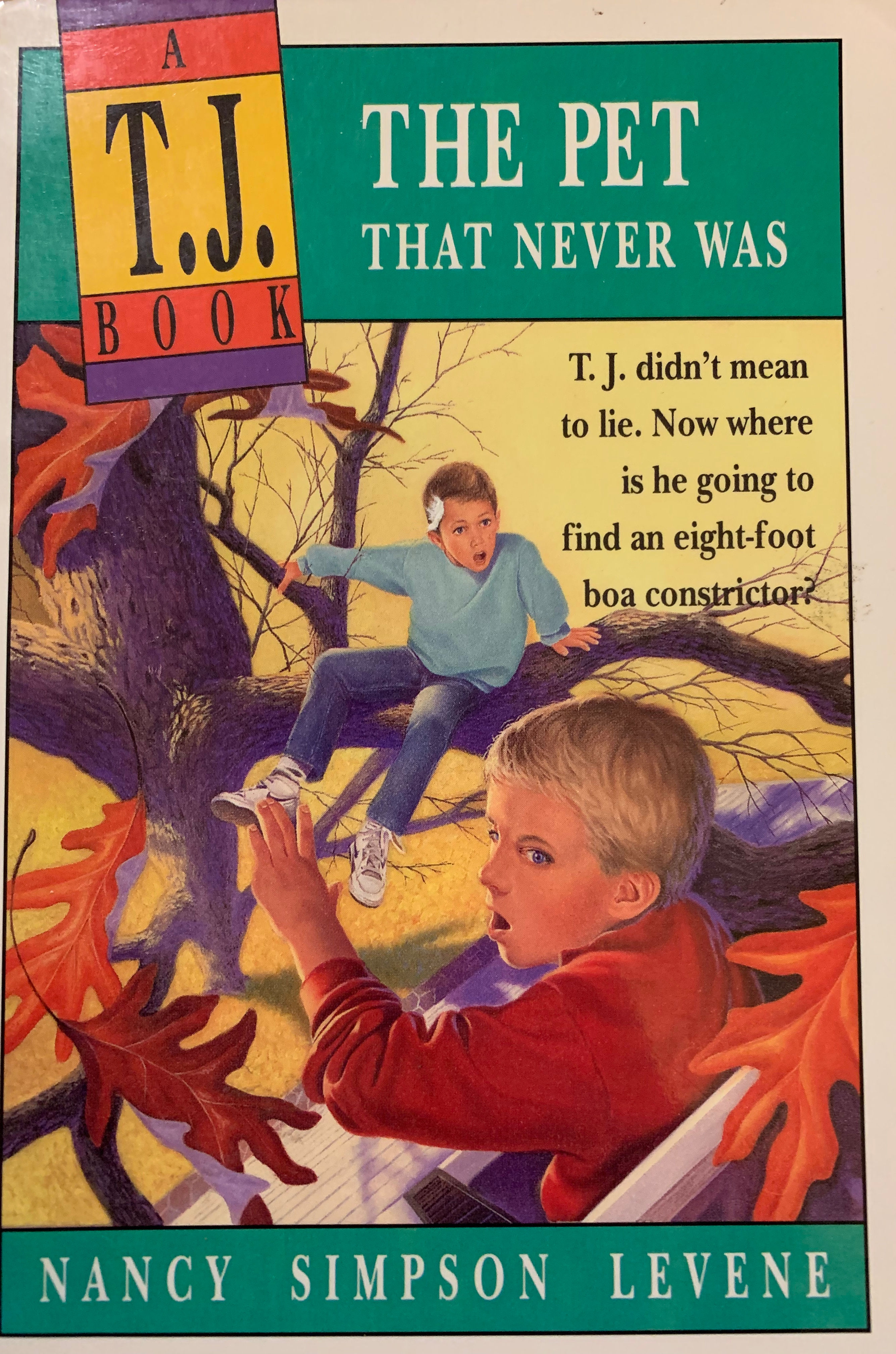 ATJ Book: The Pet That Never Was by Nancy Simpson Levene