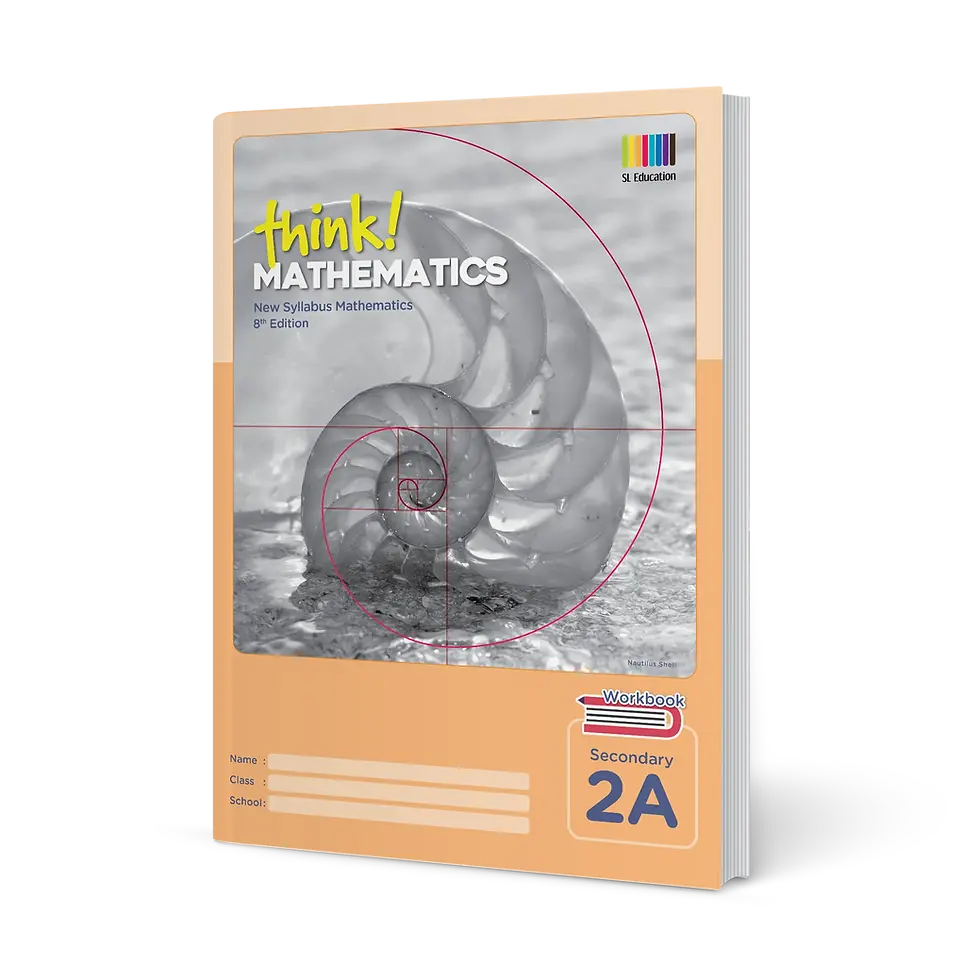 think! Mathematics Secondary Workbook & Solution 2A (8th Edition) Plus Solutions