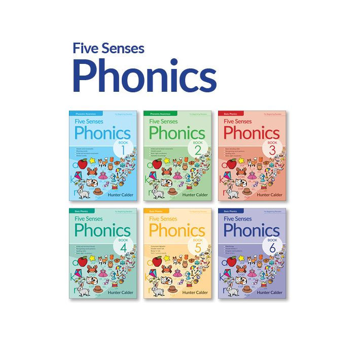Five Senses Phonics Books 1-6 Bundle
