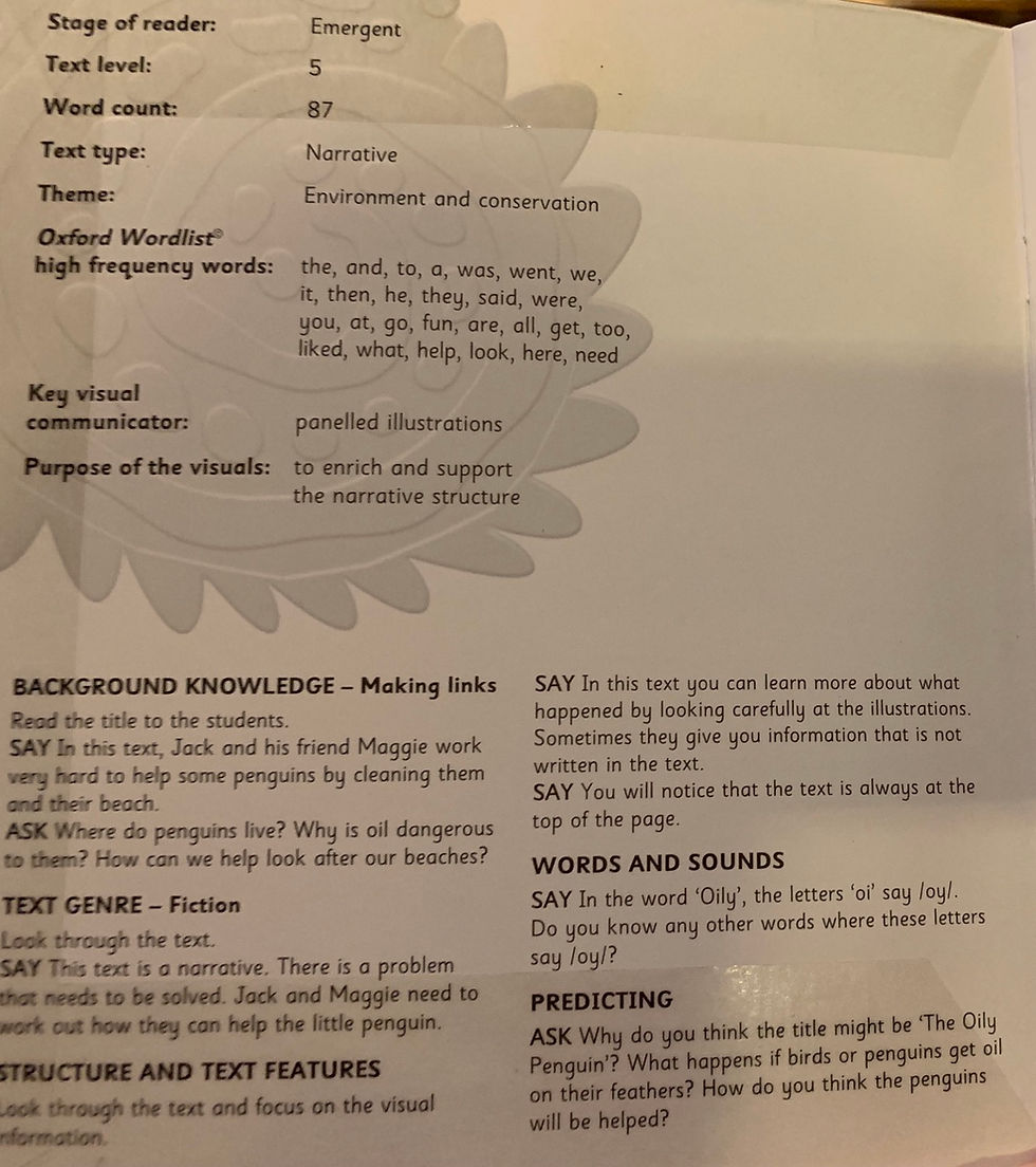 Thumbnail: The Oily Penguin Student & Teacher Books Level 5