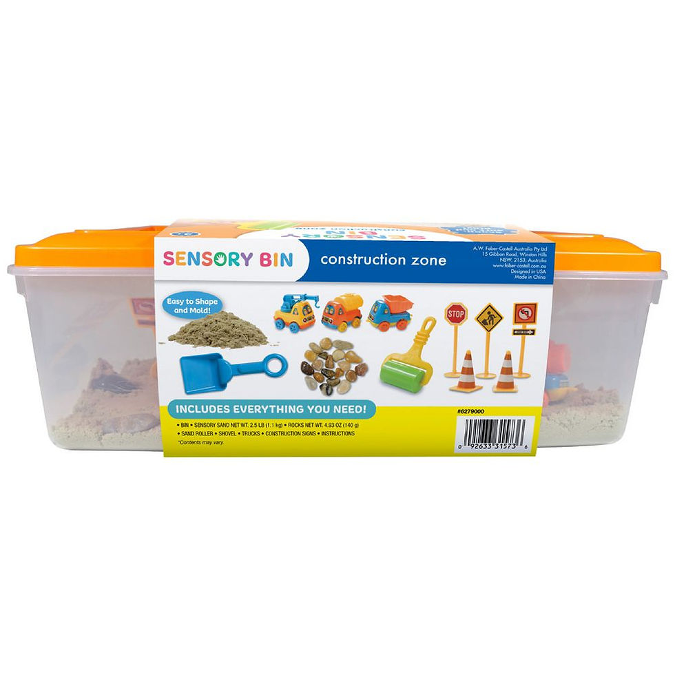 Thumbnail: Sensory Bin Construction Zone