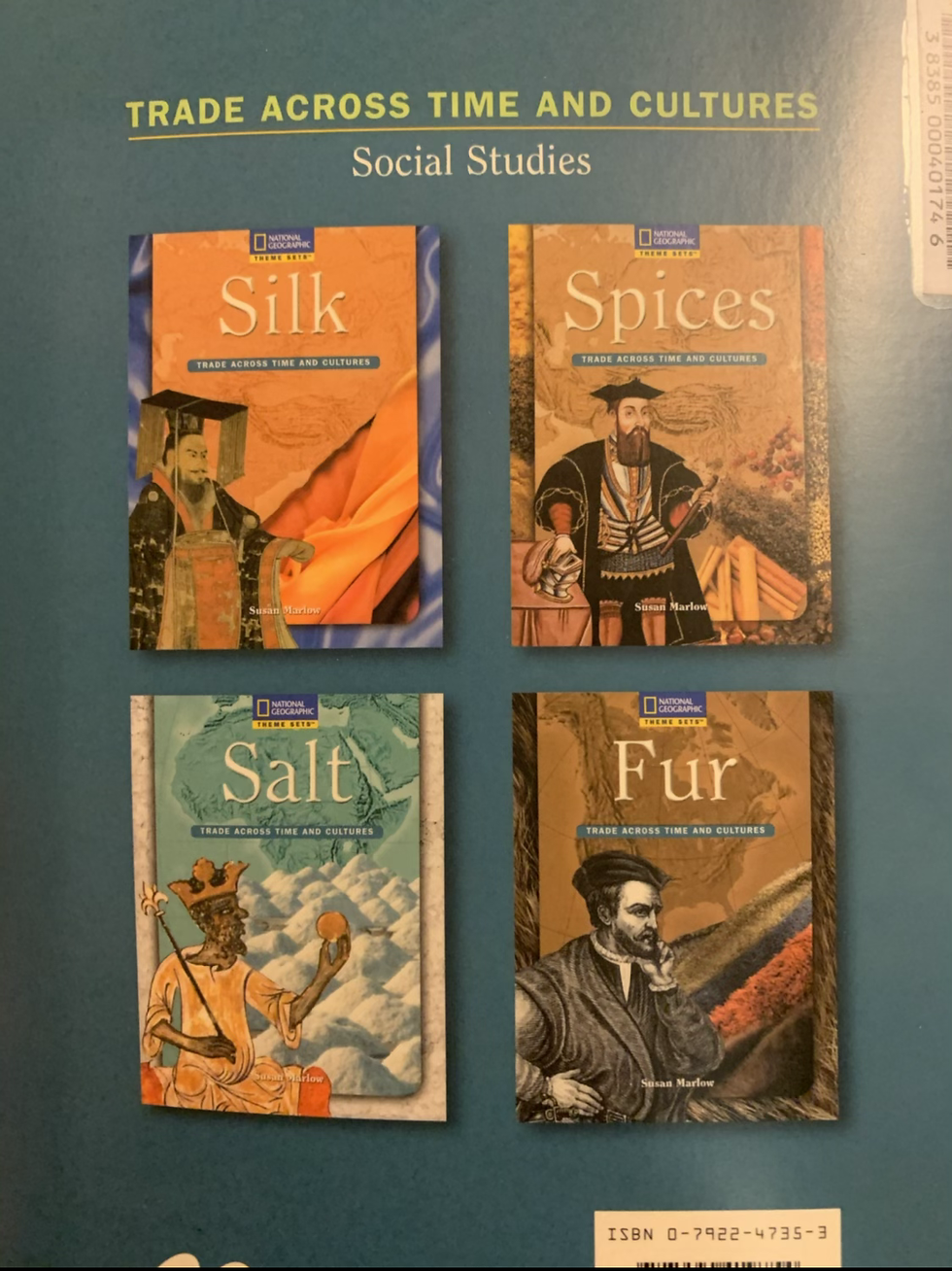 Thumbnail: Spices: Trade Across Time & Cultures Level 27/28 (Macmillian)