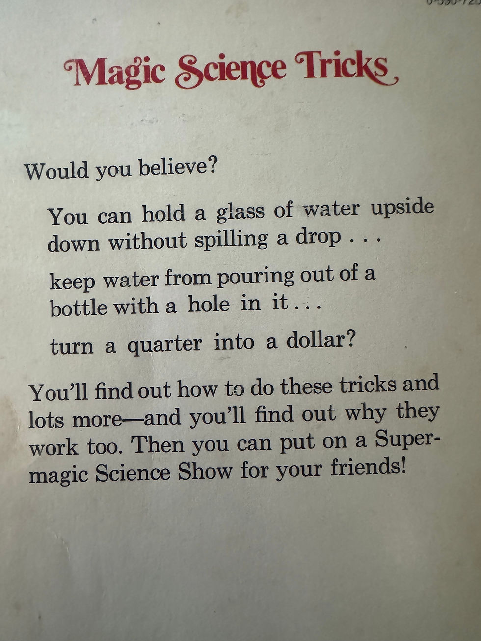 Thumbnail: Magic Science Tricks by Dinah Moche