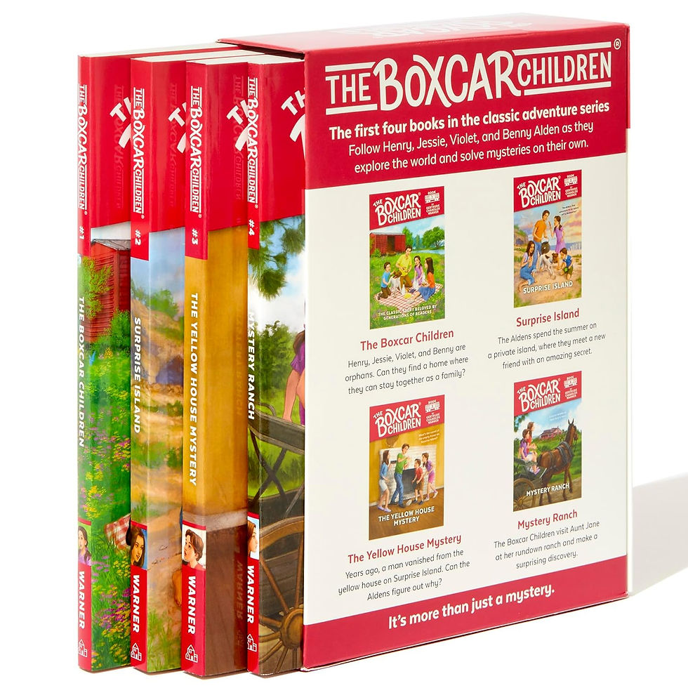 Thumbnail: Boxcar Children Mysteries Boxed Set #1-4 by Gertrude Chandler Warner