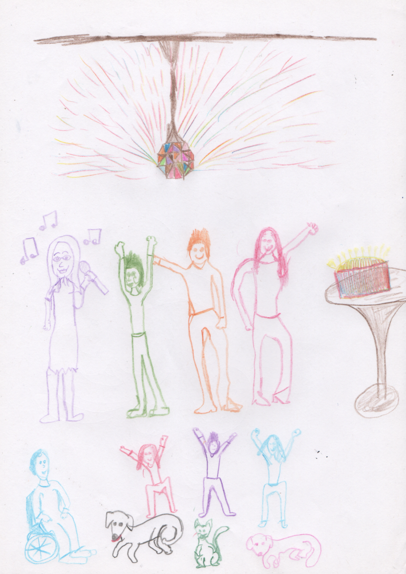 Party - Aaron - Pencils - Nov. 2019