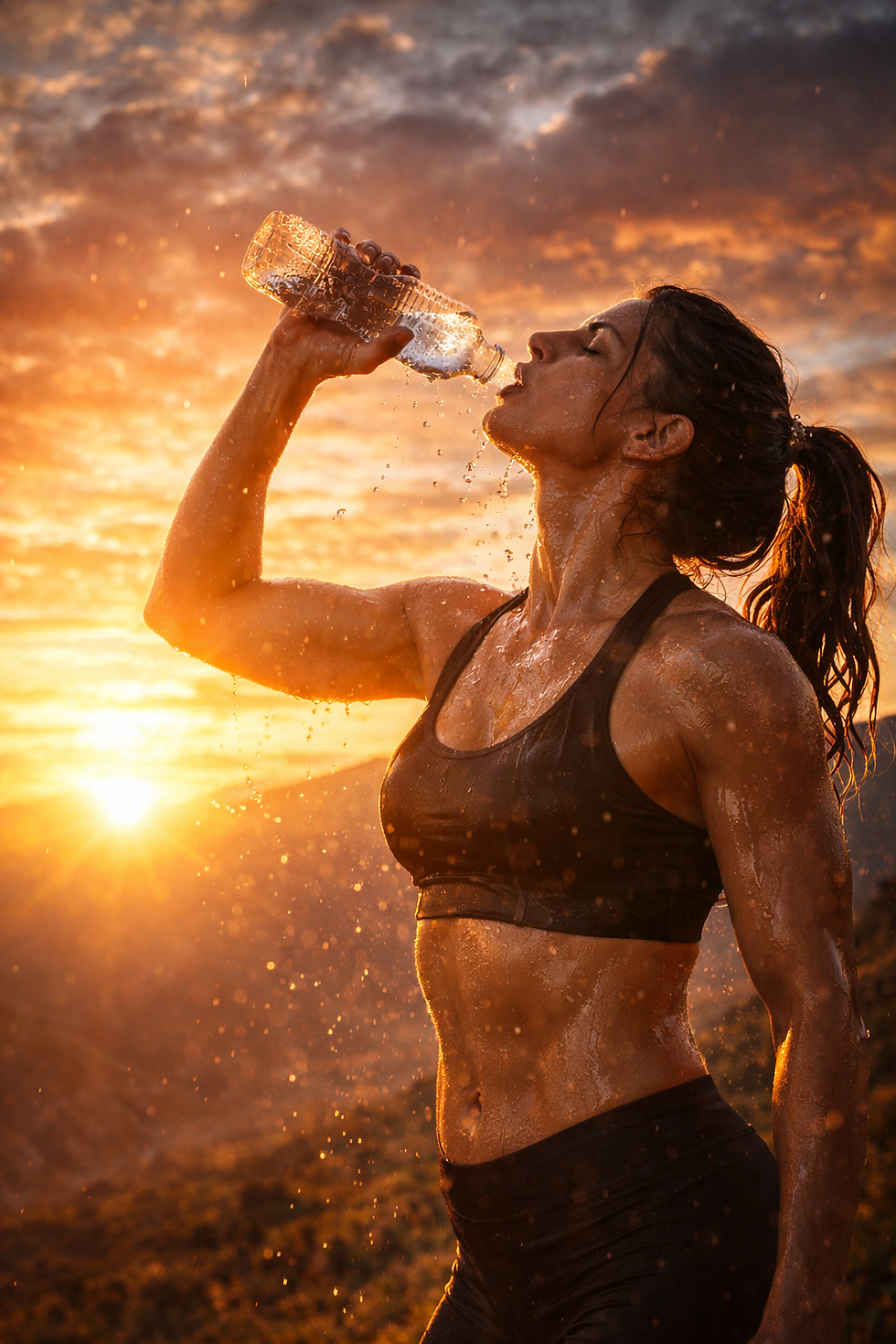 Idratazione per ridurre cellulite