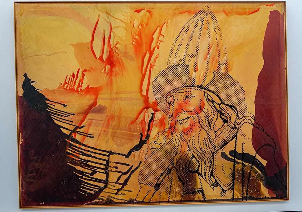 Hermes Trismegistos I-IV (1995) - Sigmar Polke