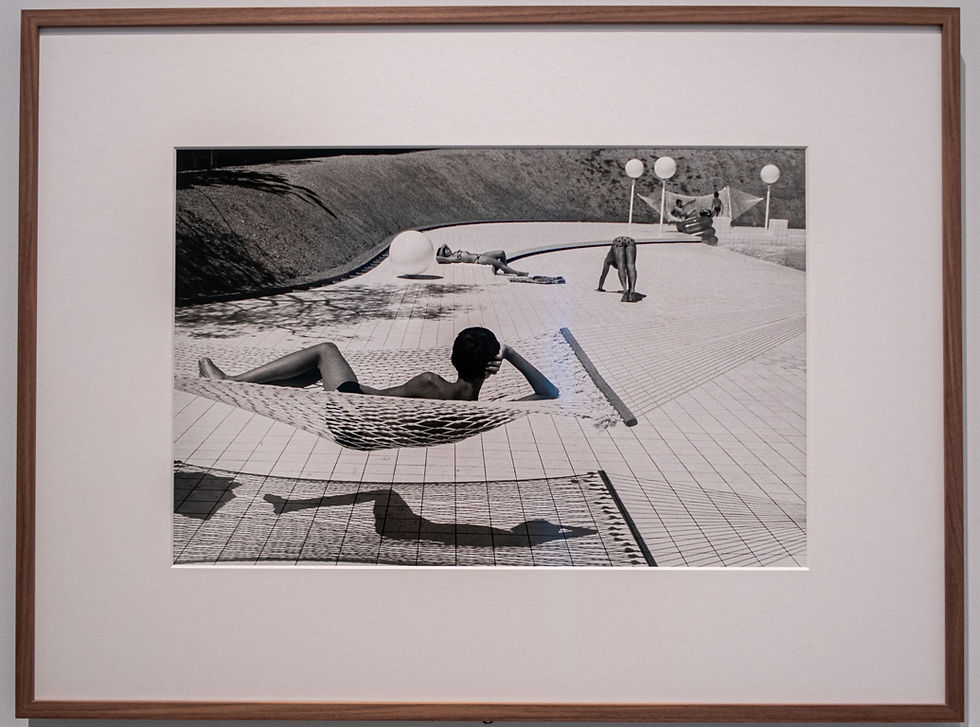 Swimming pool designed by Alain Capeillères - Martine Franck