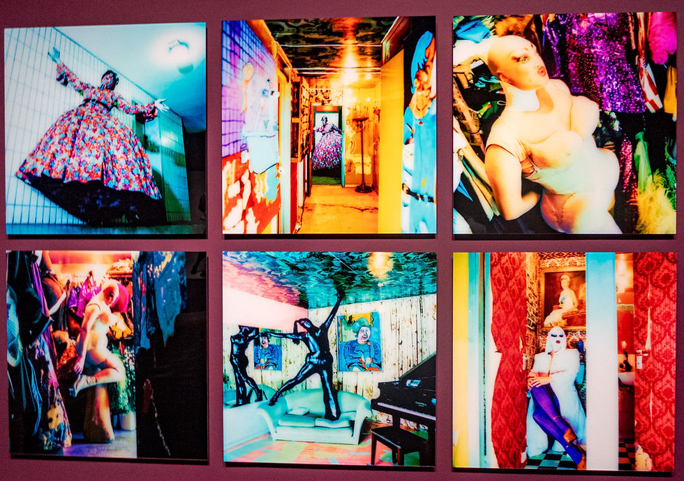 Leigh Bowery at home (1994) - Peter Asworth
