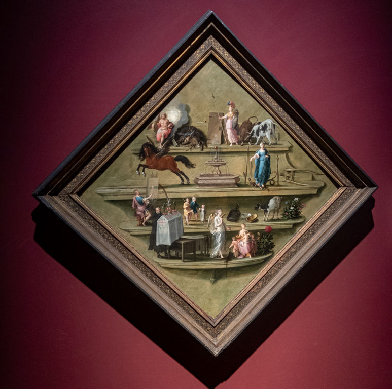 Blazoen van de Antwerpse rederijkerskamer De Violieren (1620) - Sébastien Vranckx & Frans Francken II