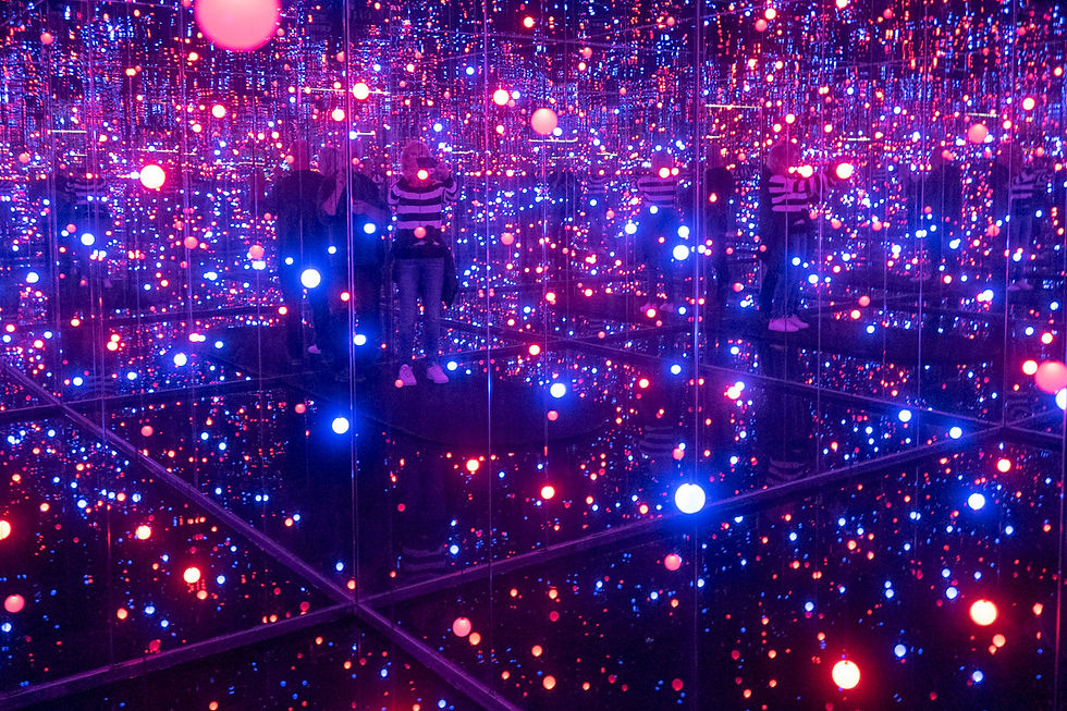 Gleaming Lights of the SoulsĀ - YaYoi Kusama
