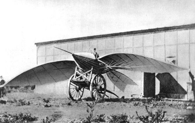 Attempted Aircraft by LeBris in 1868