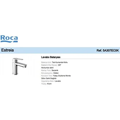 Thumbnail: Roca Esteria Sink Faucet