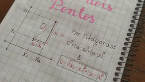 DISTÂNCIA ENTRE DOIS PONTOS - GEOMETRIA ANALÍTICA
