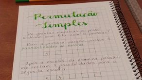 PERMUTAÇÃO SIMPLES - ANALISE COMBINATÓRIA