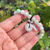 Thumbnail: Jade Bracelet Donut and Leaf (6.5 inches)