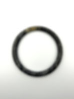Thumbnail: Jade Skinny Bangle WuJi Sajin Smoky Grey ( 61 mm )