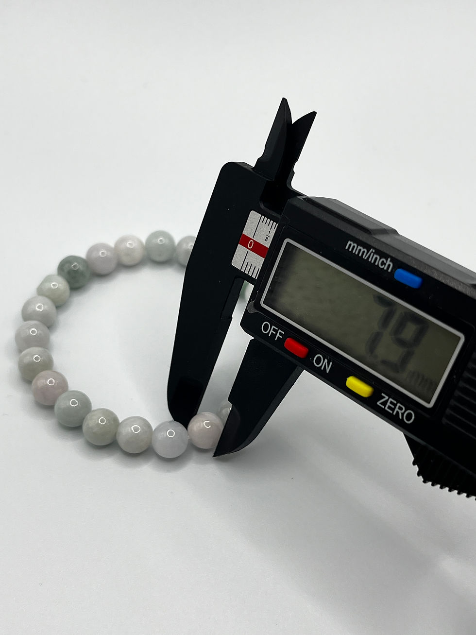 Thumbnail: Jade Bracelet Mix 8mm beads size ( 6 in )
