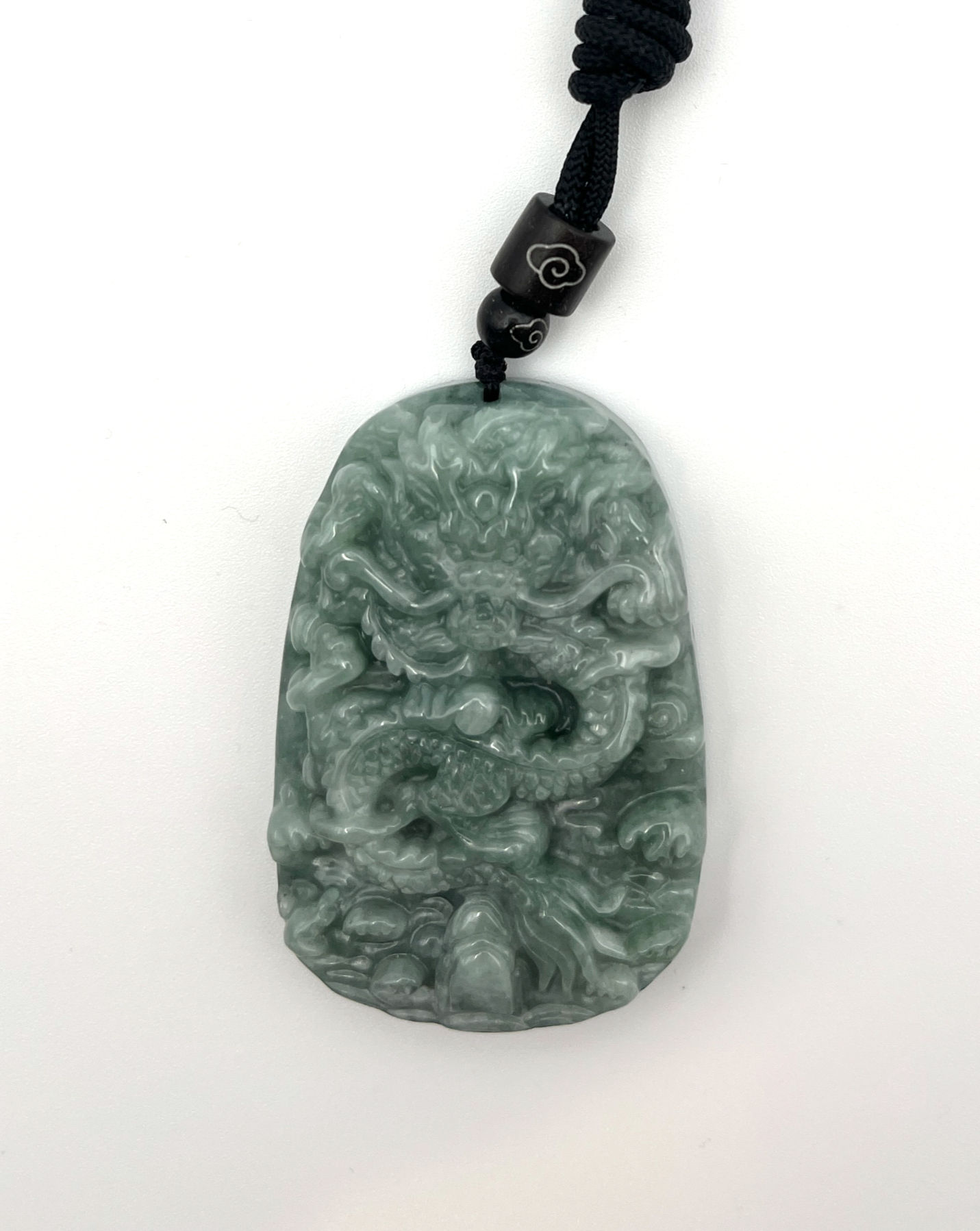 Jade Dragon Amazing Detail with Rope