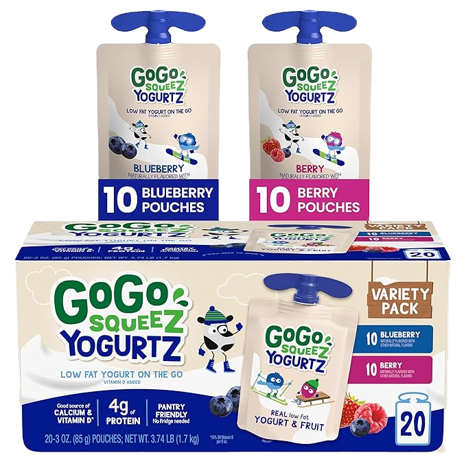 GoGo squeeZ yogurt