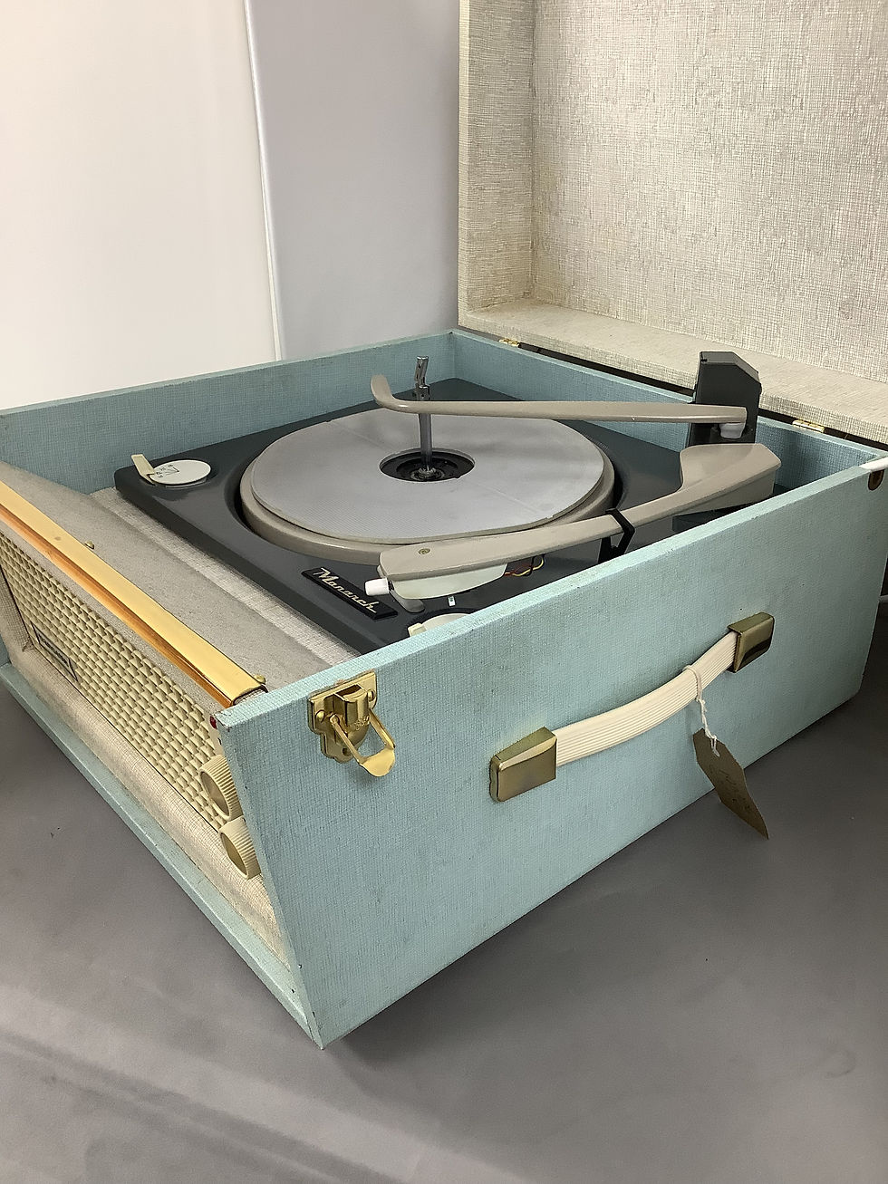 Thumbnail: Dansette Bermuda, Blue & White Original