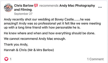 11 Andy Mac Photography Reviews on Faceb