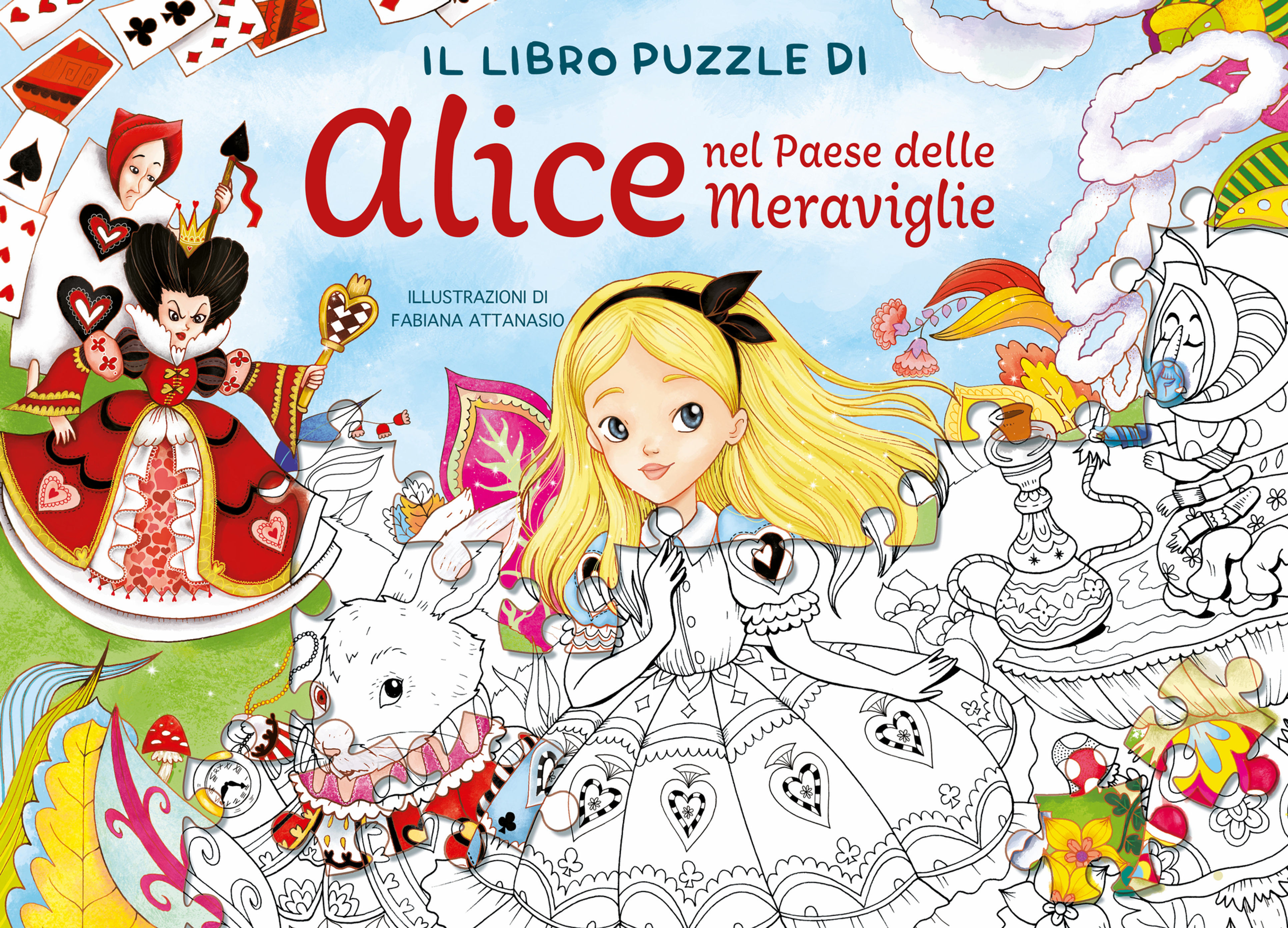 Alice nel Paese delle Meraviglie. Libro Puzzle