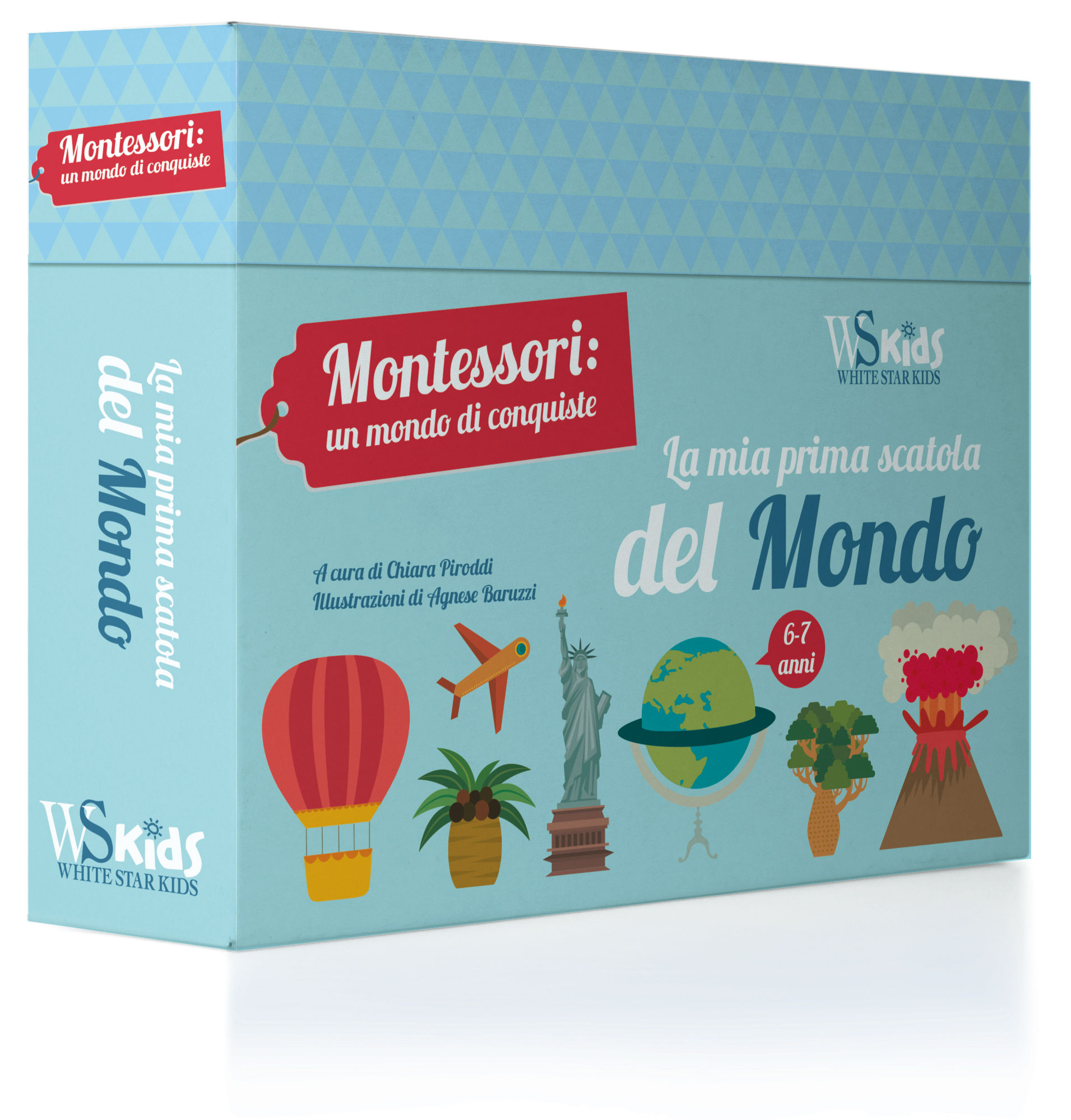 La mia prima scatola del mondo. Montessori: un mondo di conquiste