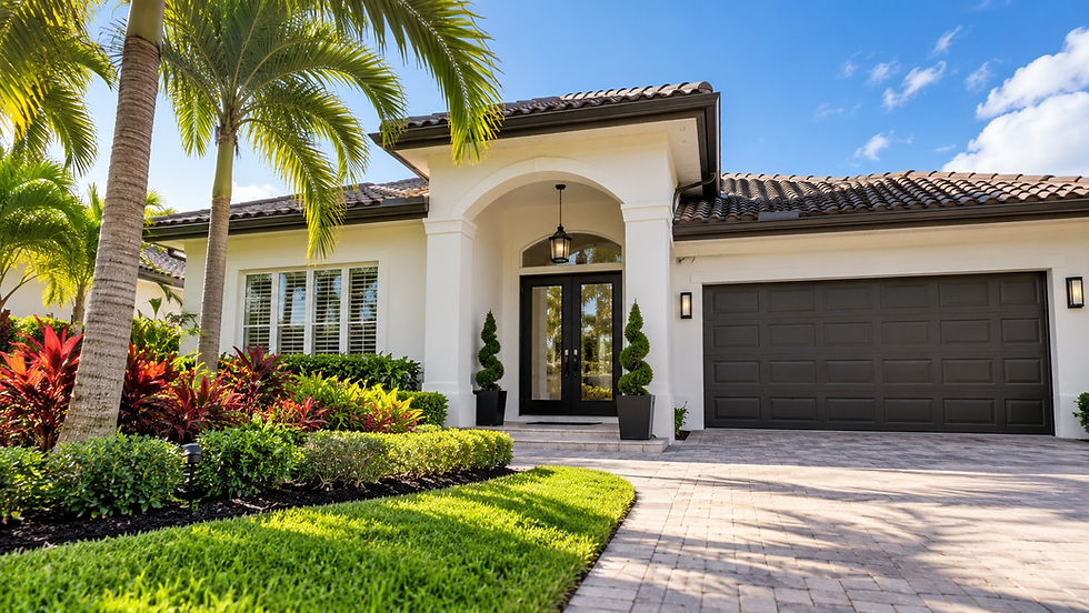 Well-maintained South Florida single-family home prepared for sale before a buyer’s home inspection