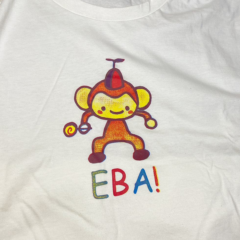 Miniatura: EBA! - Estampa em tricromia