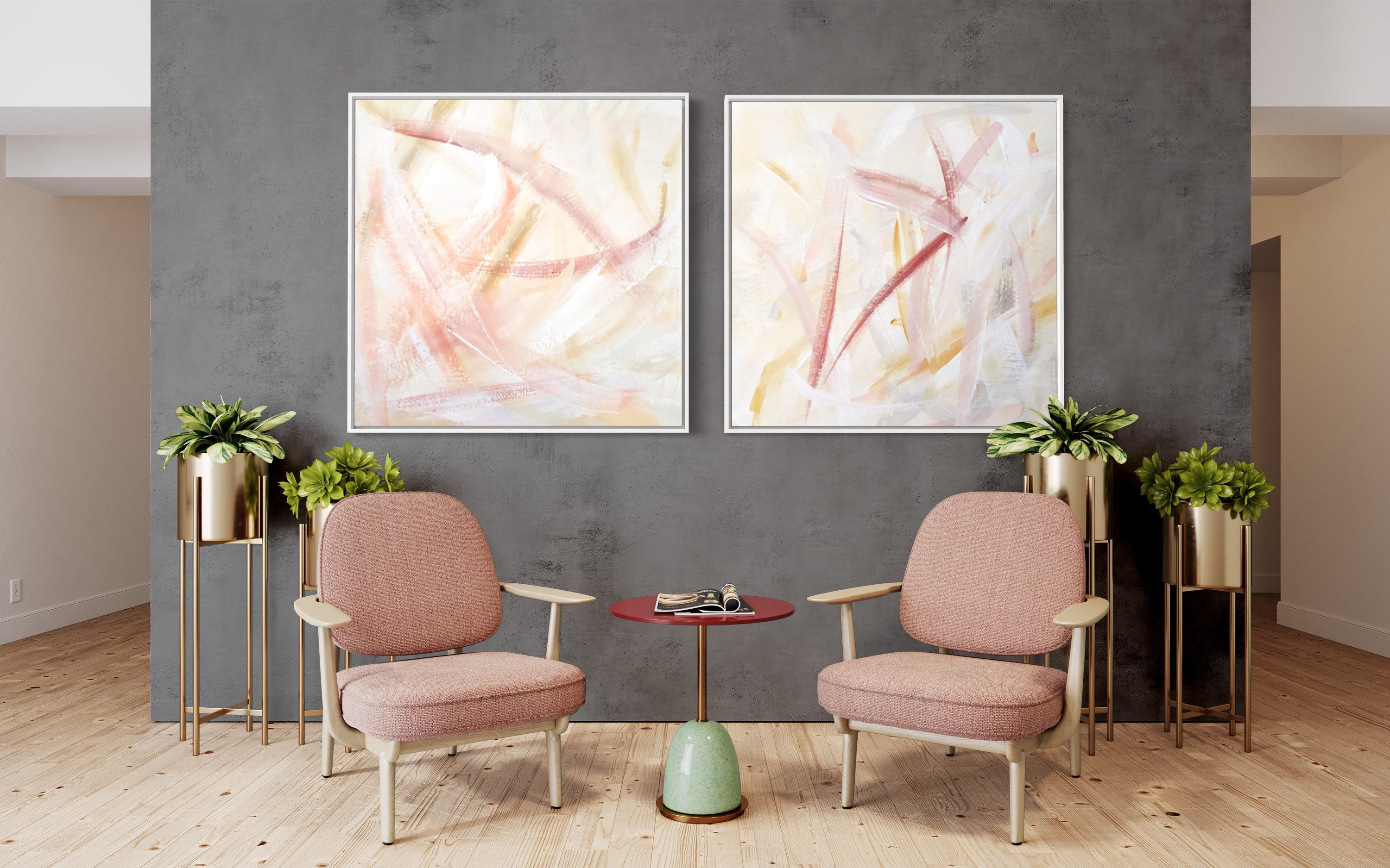 Bright My Home set of 2/80x80cm x2pc