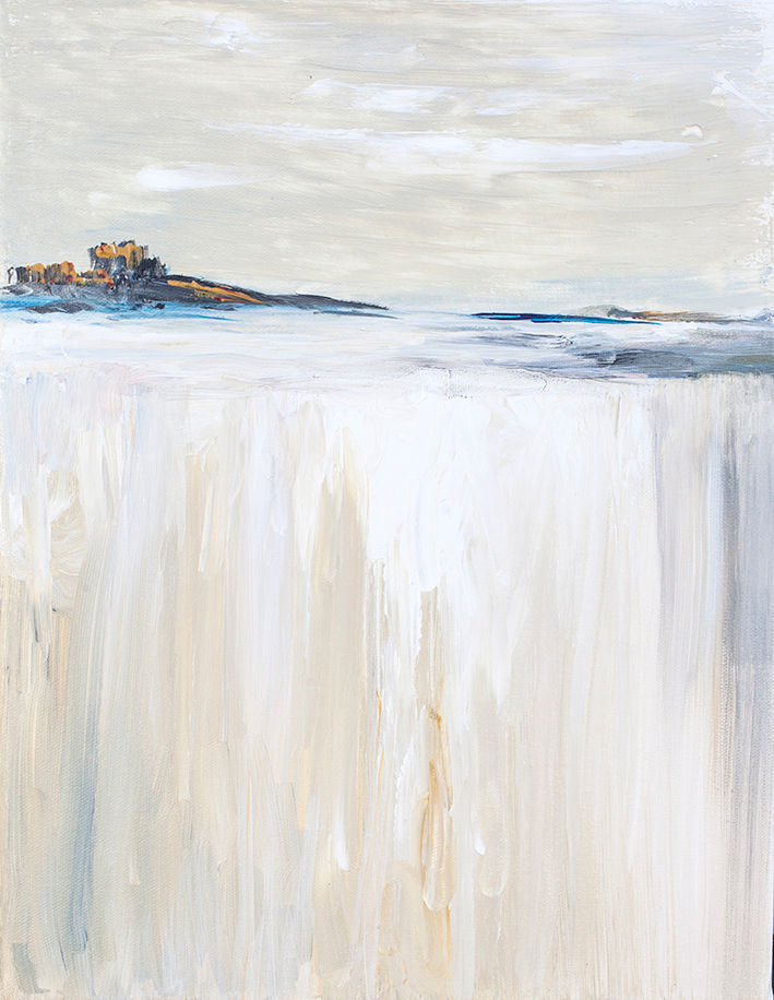 Thumbnail: Abstract beach 2/70x100cm