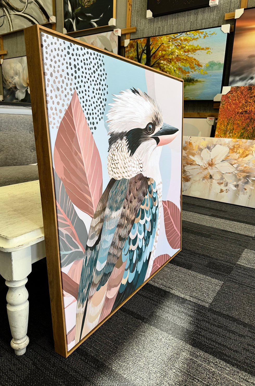 Thumbnail: Kookaburra /100x100cm
