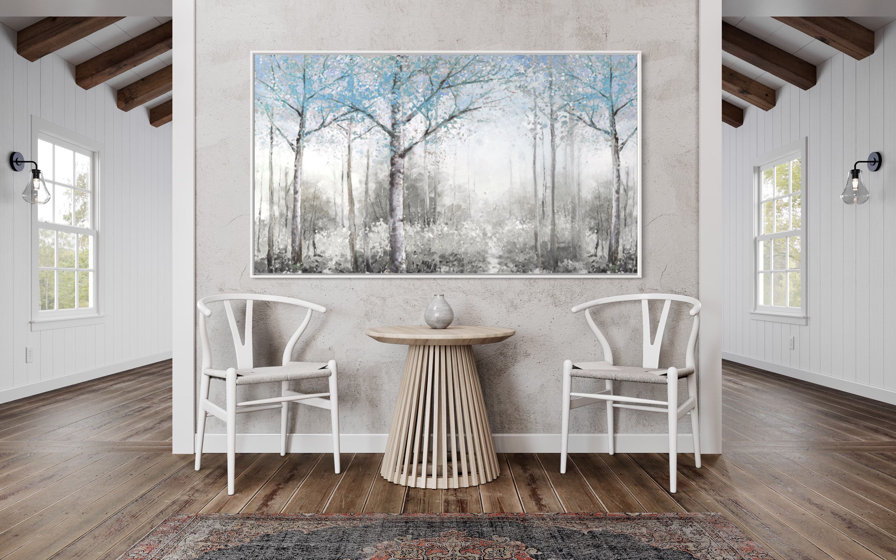 Snowing Forest 80x140cm