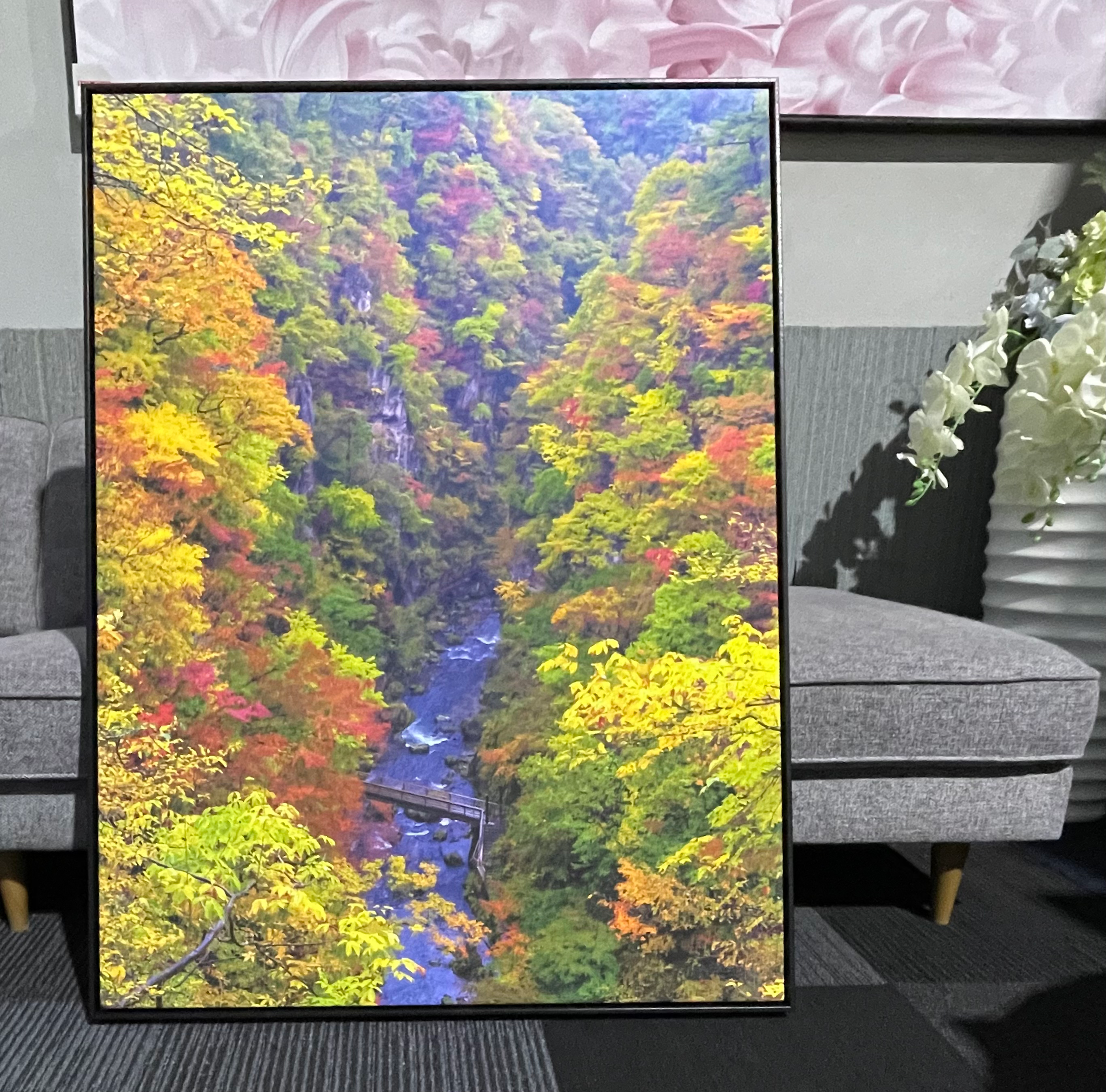 Autumn canyon 90x120cm