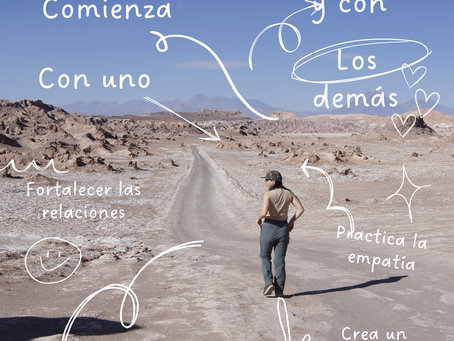 Mujer en el desierto