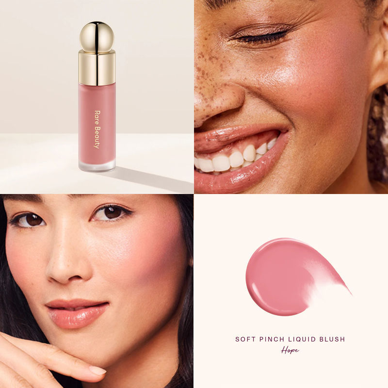 Miniatura: Blush Rare Beauty Soft Pinch Matte — Blush líquido leve e aerado, com textura