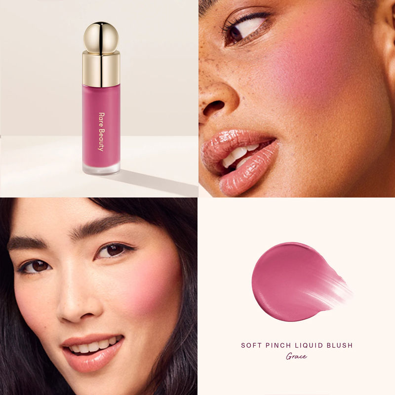 Miniatura: Blush Rare Beauty Soft Pinch Matte — Blush líquido leve e aerado, com textura