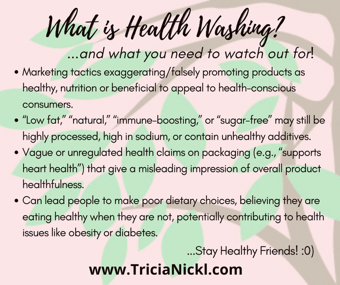 What is Health Washing?