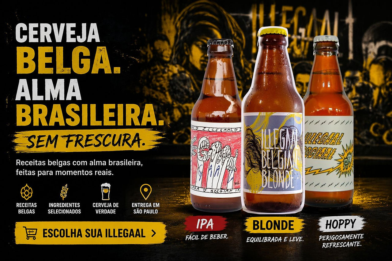 Caixa Mista Illegaal + um copo