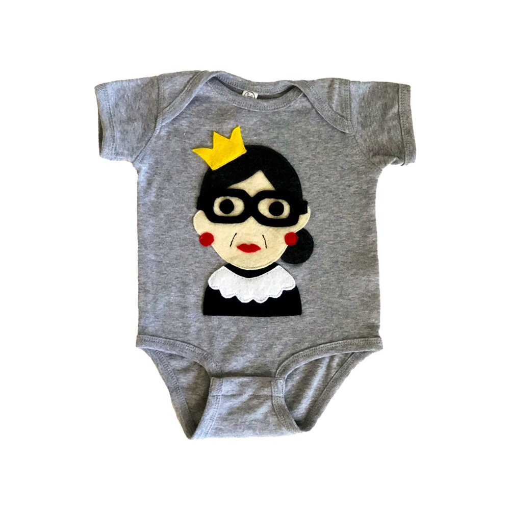 RBG - Infant Bodysuit - Gray