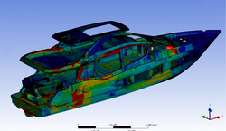 FEA Motorboat - Global Model