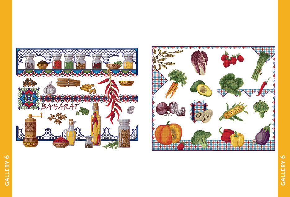 Küçük resim: Cross Stitch Motif Series 6: Kitchen