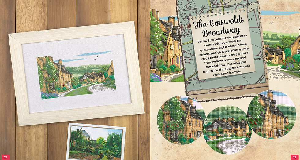 Küçük resim: Stunning Scenery in Cross Stitch