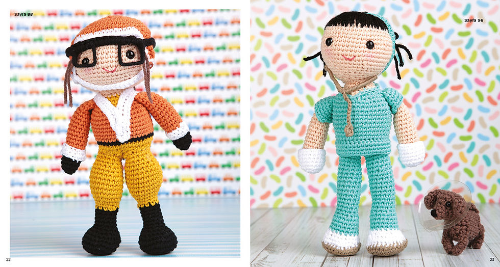 Küçük resim: Amigurumi Tığ İşi Bebekler