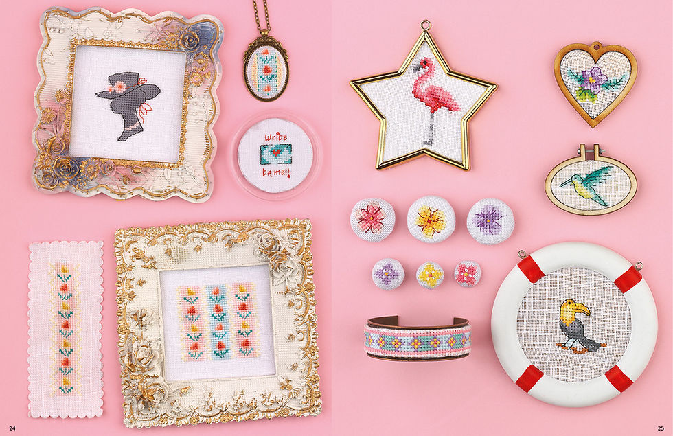 Küçük resim: Ultra Mini Cross Stitch Makes