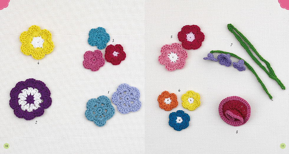Küçük resim: Crochet Flowers