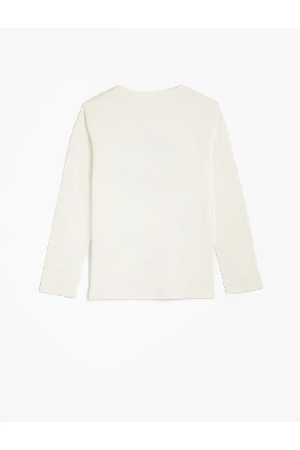 Миниатюра: Koton Kolej Tişört Baskılı Uzun Kollu Bisiklet Yaka Pamuklu