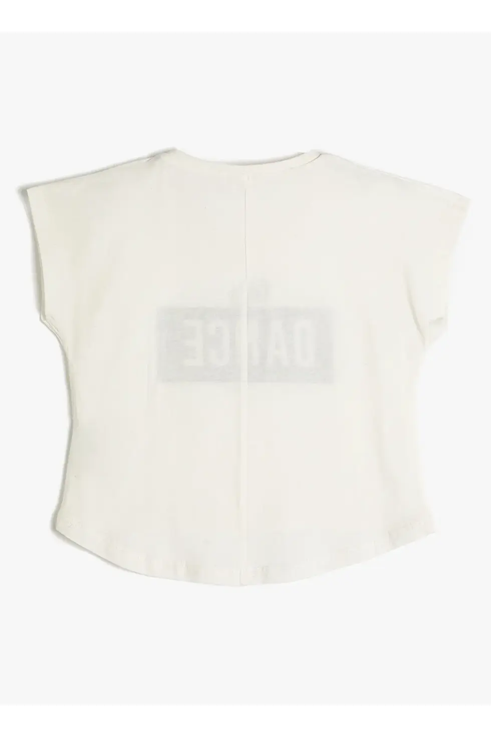 Миниатюра: Koton Baskılı Ekru Kız Çocuk T-shirt